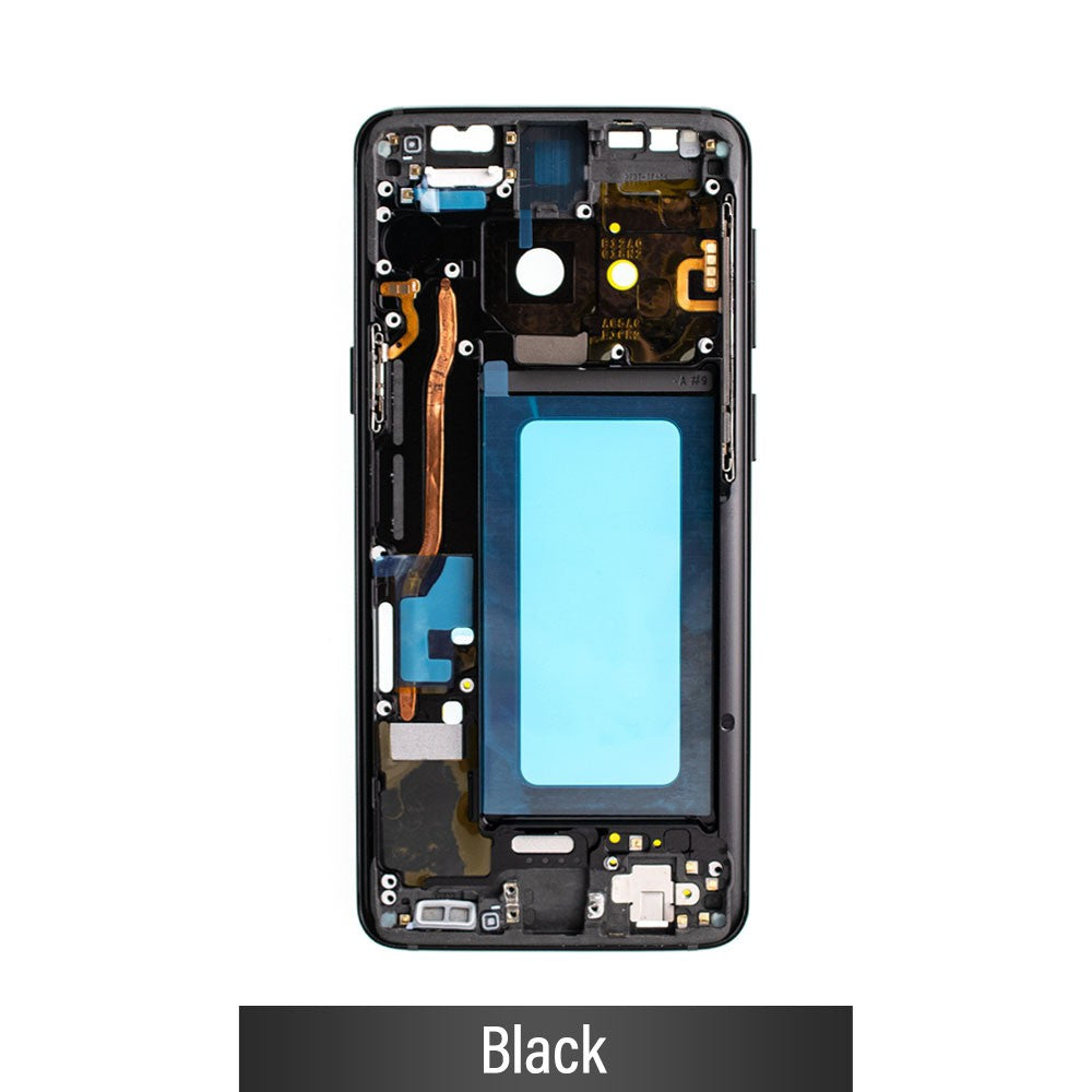 Chassis Mid Frame Cover Replacement Assembly for Samsung Galaxy S9 G960F-Black Chassis Mid Frame Cover Replacement Assembly for Samsung Galaxy S9 G960F-Black